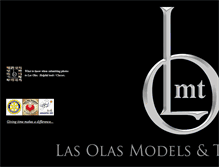 Tablet Screenshot of lasolasmodels.com